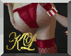 [KL]Passion red lingerie