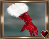 Santa Baby Gloves Red