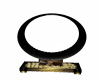 Black & Gold Fireplace