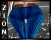 Stripy Blue Pants