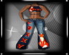 Foxxy Blue Jeans Flares