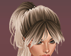 Lady blonde hair