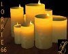 Yellow Animated Candles