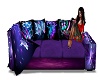 Purple Butterfly Couch