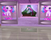 Purple pink Unicorn room
