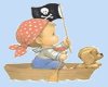 baby pirate 2 Wallpapper