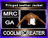 Fringed leather Jacket