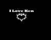 I Love Ken tattoo