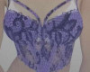 purple lace corsey