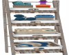City Beach Ladder Shelf
