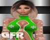 snowflake fit green