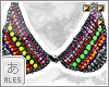 A| Neon Collar Necklace
