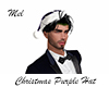 Christmas Purple Hat