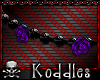 !K! Purple Rose Choker