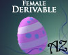 *AZ* Giant Egg Pink F