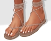 M! Twist Sandals Beige