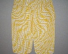 Fs Yellow & White Shorts