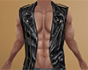 Black Leather Vest (M)