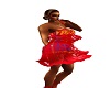 *Red Ocean Creole Dress*