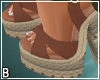 Green Boho Wedges