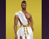 Zeus White GOLD RObe Halloween Costumes Roman Greek GODS Kings