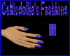 [CD]RoyalBluGlitterNails