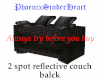 2spot reflective couch