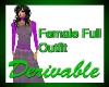 Full Female Derivable