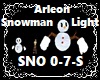 Snowman DJ Light