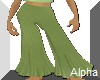 AO~Green mix pants suit