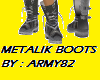 boot for metalik uniform