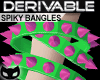 Derivable Spiky Bangles