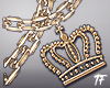 King Crown Cple Necklace