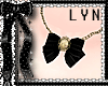 -Lyn-Kare Black Necklace