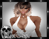 CS Satin Scarf  - White