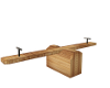 Animated Wooden SeeSaw