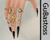 Sine Nails and Rings