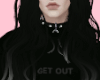 S. Black Get Out Sweater