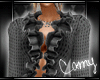 ~CK~Ruffle Sweater Gray