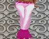Light Pink Fringe Jeans