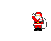 Animated Tiny Santa