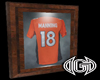 P.Manning Dipslay jersey