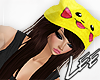 ! Pikachu Hat & Brunette