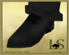 LS~Black Gray Tux Shoes