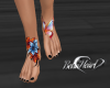 Flower Tattoo Feet