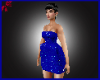Sequin Holiday Blue