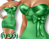 *NoA*Silk Dress Green