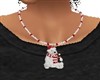 X-MAS COKE BEAR NECKLACE