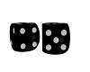 Lucky Dice Kissing Pose