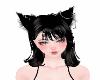 !Moon Kitty Ears Blk